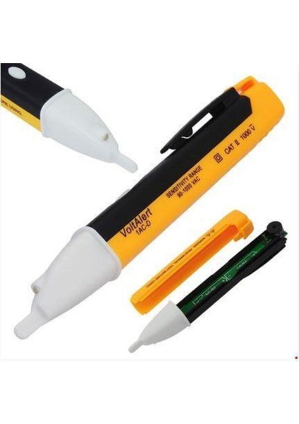 Temassız Faz Kontrol Kalemi Voltaj Kaçak Akım Test Kalemi Orta Boy fiyatları