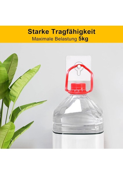 Matkap Delme Yok ! 20 Adet Güçlü Yapışkanlı Duvar Vidası - Elbise Çervece Askısı Duvar Kancası Çivi fırsatları