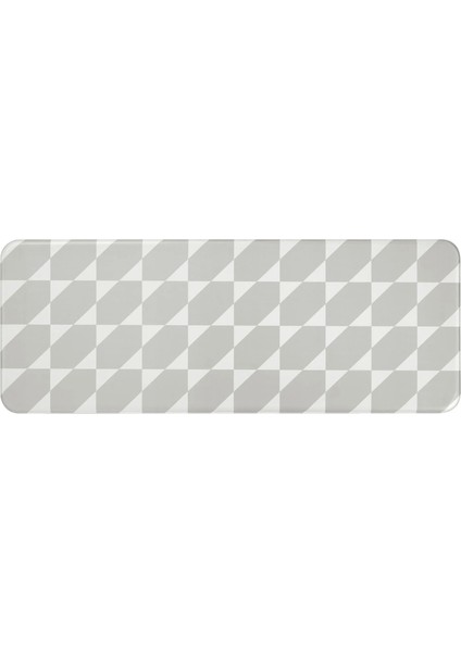 Gangpassage Mutfak Paspası Gri Beyaz 45 x 120 cm