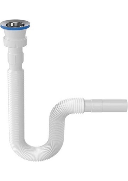 YT55 Ekstra Körüklü Lavabo Evye Gider Sifonu- Paslanmaz Süzgeç ve Vidalı Tesisat Malzemeleri modelleri
