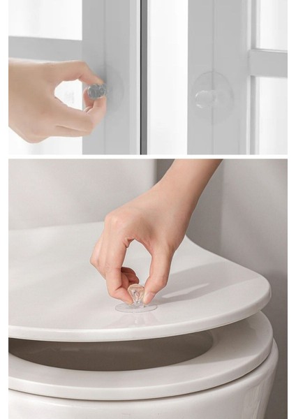® 2 Adet Kristal Kendiliğinden Güçlü Yapışkanlı Kulp Askısı Tutma Kolu fiyatları