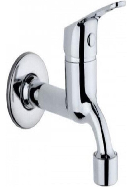 Aç Kapa Banyo Tuvalet Bahçe Lavabo Musluğu (Paslanmaz) 2 Yıl Krom Tr
