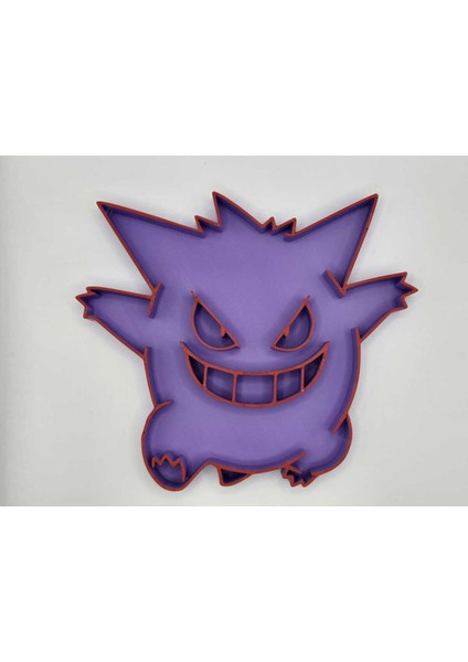 Gengar Tepsi Dolgu Duyusal Montessori Eğlenceli Dekor (Özelleştirilebilir Tasarım) modelleri