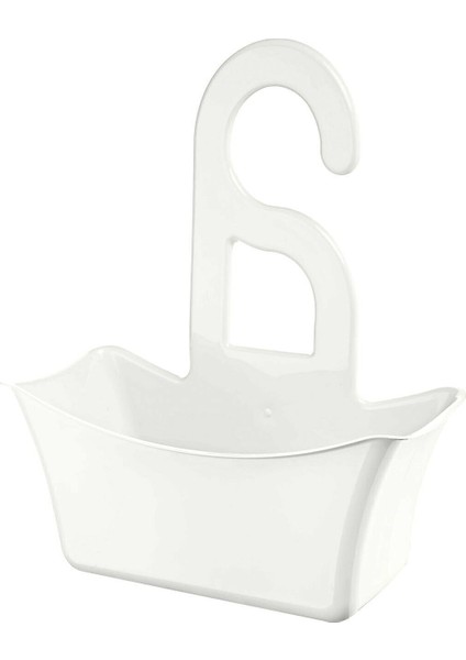 Hook Kancalı Çok Amaçlı Banyo Sepeti & Düzenleyici & Duş Sepeti TP-583 Beyaz
