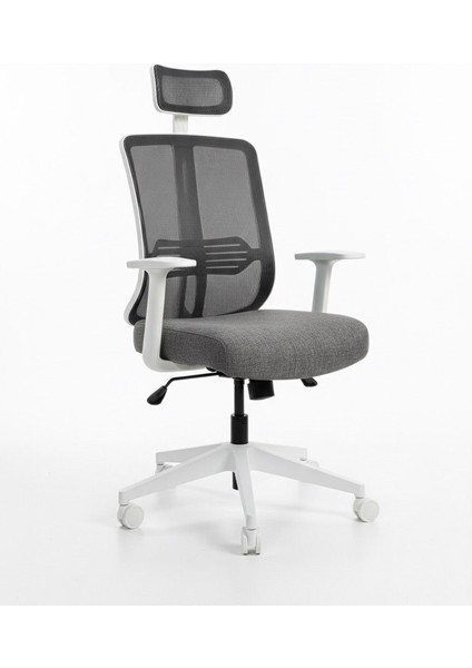 // Comfort White Yönetici Koltuğu Ofis Çalışma Koltuğu