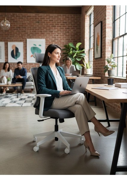 // Comfort White Yönetici Koltuğu Ofis Çalışma Koltuğu indirimleri