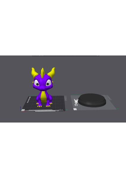 Makerworld'den Ejderha Bebek Spyro (Özelleştirilebilir Tasarım) modelleri
