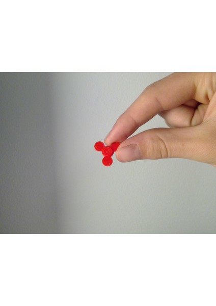 Dünyanın En Küçük Çalışma Fidget Spinner (1 Gram) (Özelleştirilebilir Tasarım)
