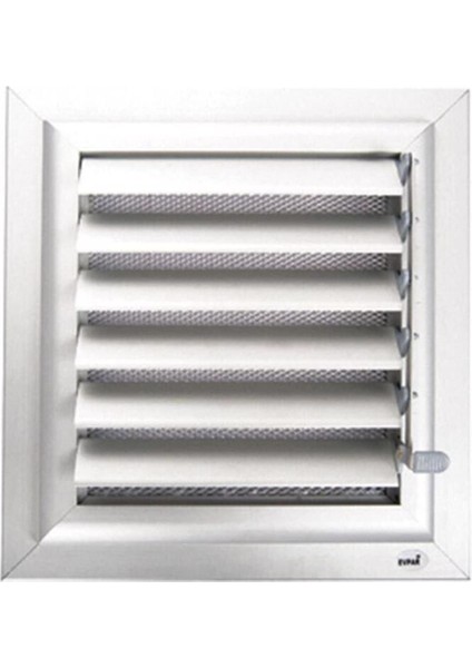 Plastik Menfez 45X45 cm Banyo / Wc Havalandırma Menfezi Panjur