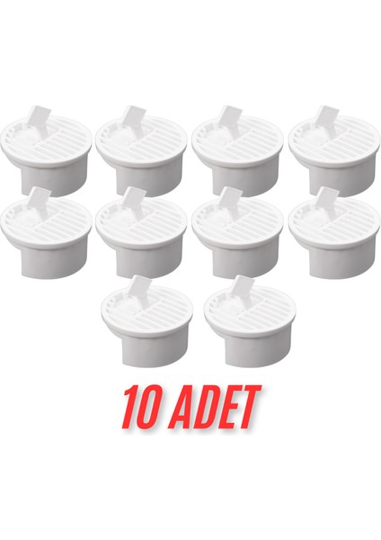 10 Adet Gider Kapağı, Yer Süzgeci, Izgarası Gider Kapağı, Yer Süzgeci Süzeği Gider Süzgeci Banyo