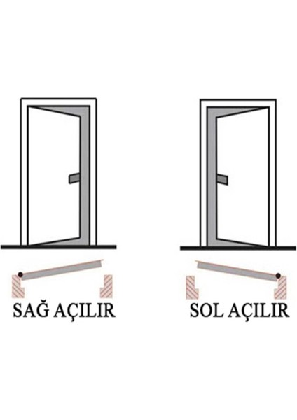 Siyah Aynalı Wc Kapı Kolu Sol (1 Takım) Sol Kapı Kolu 6 Ay fiyatları