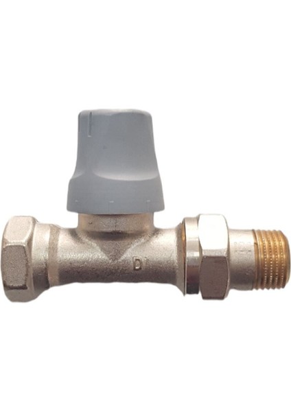 1/2" Düz Termostatik Radyatör Vanası Gövdesi Tesisat Malzemeleri