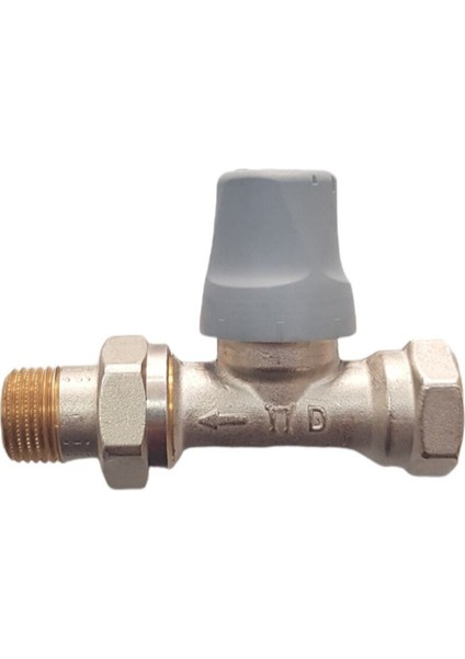1/2" Düz Termostatik Radyatör Vanası Gövdesi Tesisat Malzemeleri fiyatları