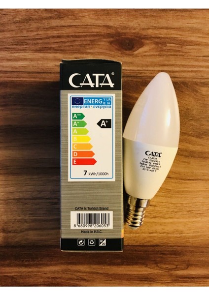 Onur Avize 7 Watt Beyaz LED Mum Veya Buji Ampul Beyaz Işık E14 LED Ampul 7 Watt Yok Beyaz fiyatları