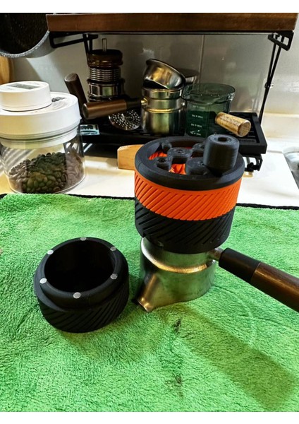 9barista Portafilter Için Umıkot 54MM Planet Gear Spirograph Espresso (Özelleştirilebilir Tasarım)