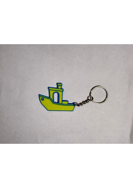 3D Benchy Anahtarı (Özelleştirilebilir Tasarım)