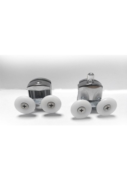 Cross Metal Gövdeli Plastik Tekerli Kabin Rulmanı 1 Takım Alt ve Üst Uyumlu Plastik