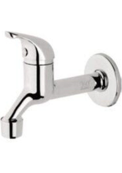 Kısa Başlıklı Üso Krom Aç - Kapa Wc Tuvalet Lavabo Bahçe Musluğu R.s.a Lisanslı 2 Yıl