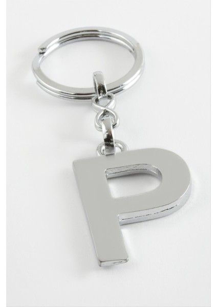 Resveq Metal Harf Anahtarlık-P