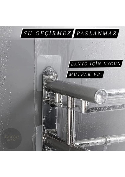 Adet Ultra Güçlü Vantuzlu Askı Çerçeve Askısı Vidalı Kanca Yapışkanlı Dayanıklı Şeffaf Raf Tutucu Vi fırsatları