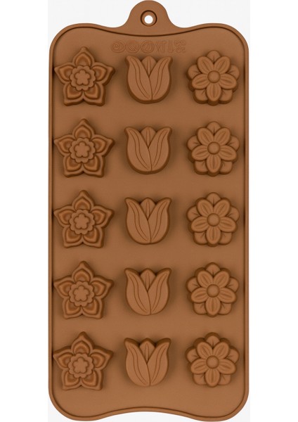 🌸 Çiçek Desenli Silikon Kalıp – Esnek & Dayanıklı, Fırın, Mikrodalga ve Dondurucu Uyumlu, Lale Figürlü Tekrar Kullanılabilir Kalıp fiyatları