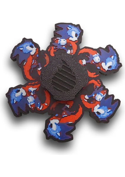 Sonic Zoetrope Spinner (Açıklama Açıklama) (Özelleştirilebilir Tasarım) modelleri