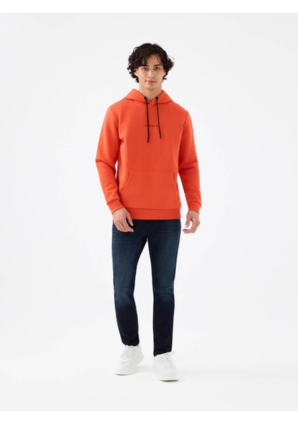 Regular Fit Turuncu Erkek Sweatshirt LF2034269 fiyatları