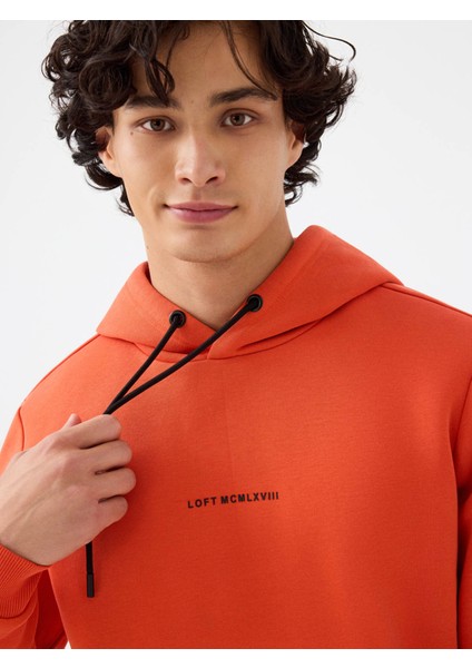 Regular Fit Turuncu Erkek Sweatshirt LF2034269 modelleri