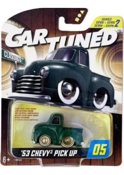 Cartuned S2 1953 Chevy Pickup - Yeşil Klasik Araba
