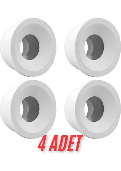 4 Adet Adaptör Conta Lavabo Sifonu Gider Contası Gider Adaptör Lavabo Sifonu Gider Adaptör De