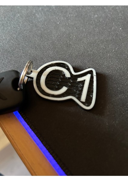 Citroën C1 Anahtarlık (Özelleştirilebilir Tasarım) modelleri