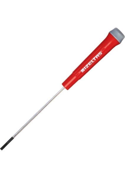 2,5*80 Elektronikçi Tip Klemens Düz Tornavida Düz Tornavida