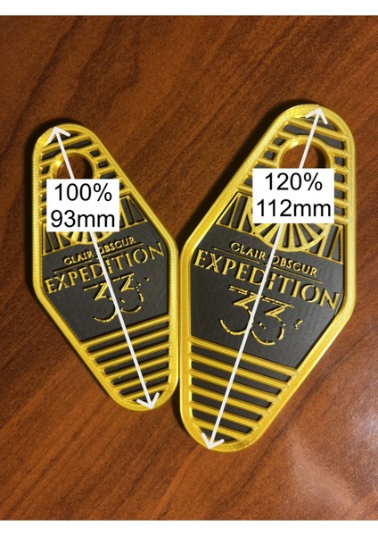 Expedition 33 Anahtarlık .2 Nozul (Özelleştirilebilir Tasarım) fiyatları