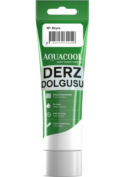 Aquacool Beyaz Hazır Derz Dolgu 200 gr Suya Dayanıklı Pratik Tr