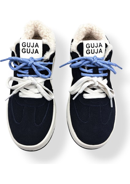 G25K372 Içi Kürklü Siyah Renk Kadın Süet Sneaker Ayakkabı fiyatları