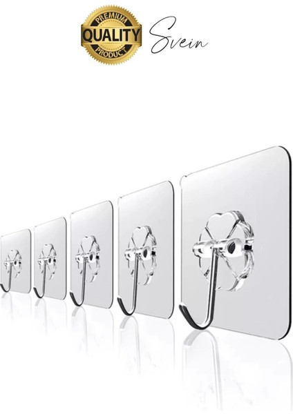 Özel Üretim 20 Adet Kendinden Yapışkanlı Askı Şeffaf Güçlü Anahtar Kapı Duvar Metal Kanca Çok Amaçlı modelleri