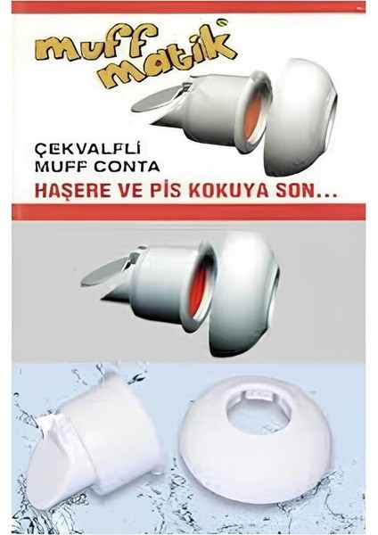 3 Adet Koku Yok! Çekvalfli Adaptör Conta Lavabo Gideri Koku Önleyici Gider Adaptör modelleri