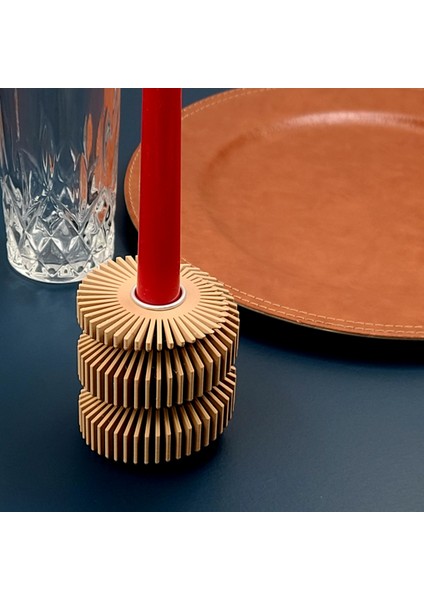 Fantastik Konik Mum Tutucu - Spiral fiyatları