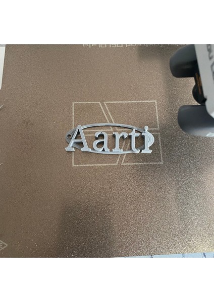 Kişiselleştirilmiş Ad Keychain - Aarti (Özelleştirilebilir Tasarım) fiyatları