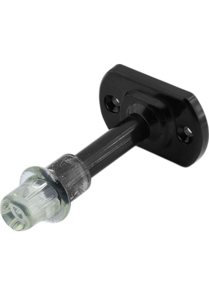 Parlak Siyah Plastik Kapı Pencere Tampon 8 cm Vidalı Duvar Koruyucu Silikon Stoper 10 Adet fırsatları