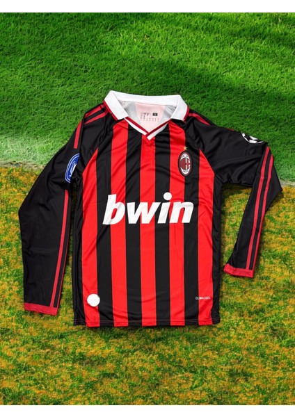 Nostaljik Efsane Milan Ronaldinho Uzun Kollu Yakalı Forma fiyatları