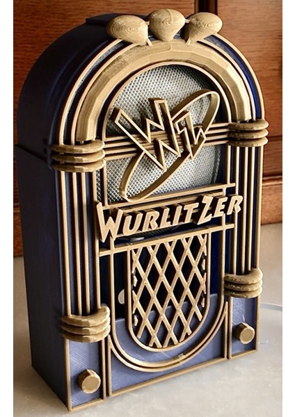Google Home Mini & Amazon Echo Için Vintage Jukebox