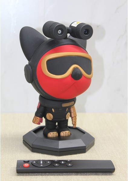 Projektör Şarjlı Astronot Model Gece Lambası