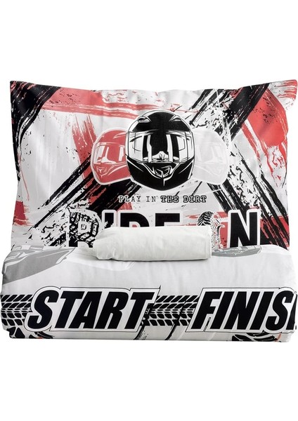 Ranforce Tek Kişilik Nevresim Takımı Corsa Marble fırsatları