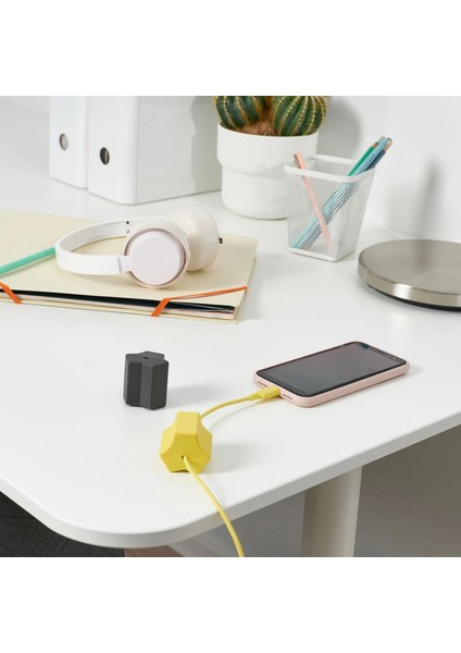 Havskal Kablo Tutucu Siyah Sarı 2 Adet fırsatları