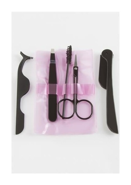 Resveq 5 Parça Kaş Kirpik Seti-Siyah