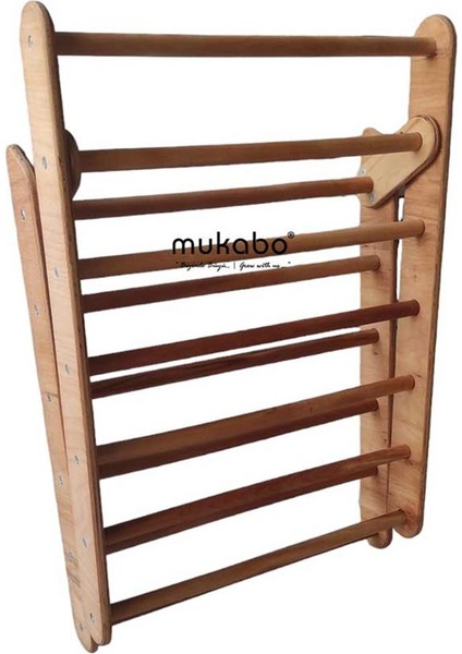 Peak Katlanabilir Ahşap Tırmanma Merdiveni Pikler Üçgeni fiyatları