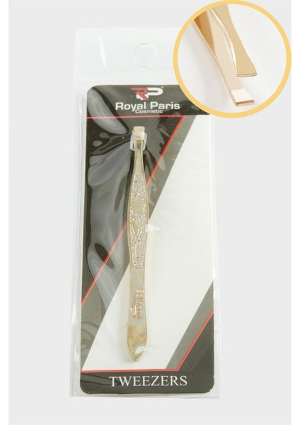 Resveq Royal Paris Dar Ağızlı Cımbız-Sarı