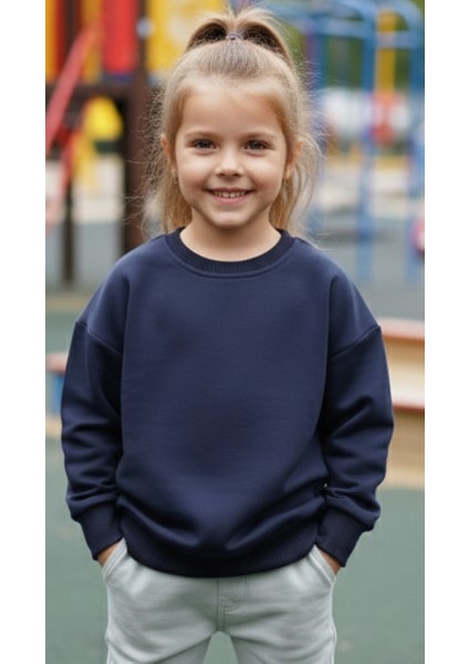 Erkek ve Kız Çocukları Için 3 Iplik Kumaş Sweatshirt %100 Pamuk Unisex fiyatları