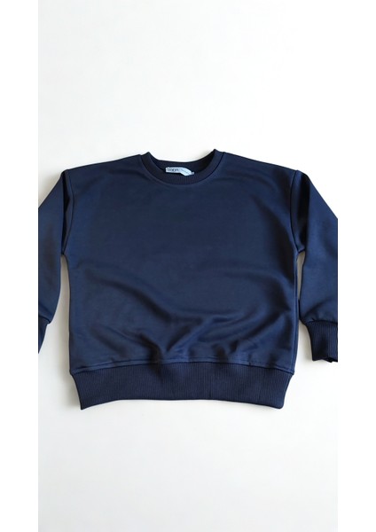 Erkek ve Kız Çocukları Için 3 Iplik Kumaş Sweatshirt %100 Pamuk Unisex modelleri